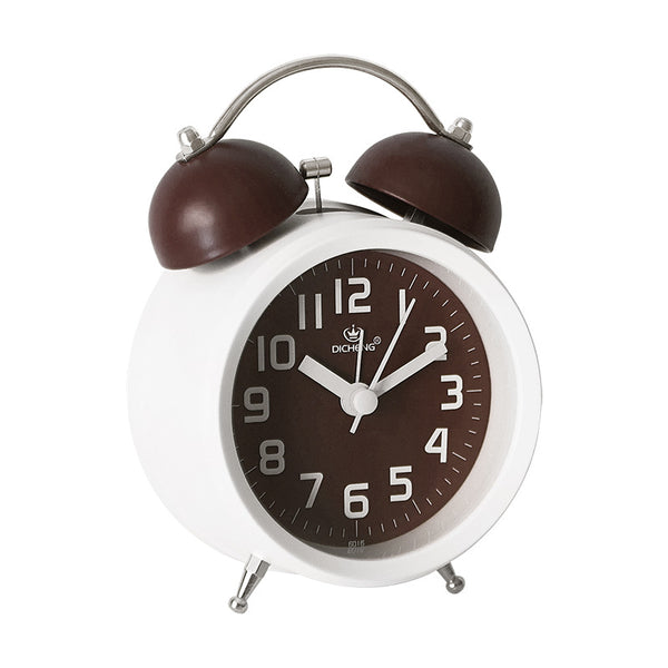 Twin Bell Alarm Clock 4 Colors Accessories Backlight Classic Dormitory Home Metal High Quality