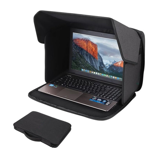 Outdoor Laptop Sunshade, Privacy Screen, Foldable Portable Laptop Case Laptop Sun Protection Portable Foldable Shield Cover