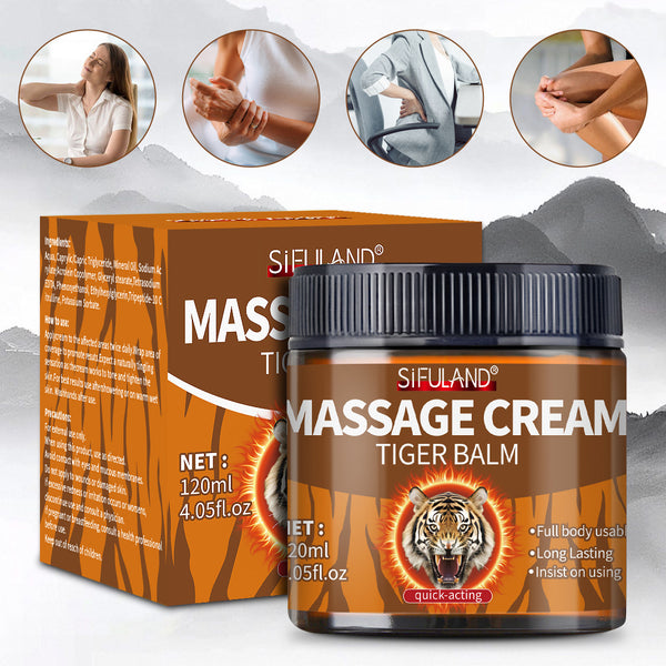 120ml Tiger Balm Joint Treatment Cream | Soothing Treatment Cream for Lower Back, Legs, Shoulders, Neck, and Joints | Muscle Repair & Body Care