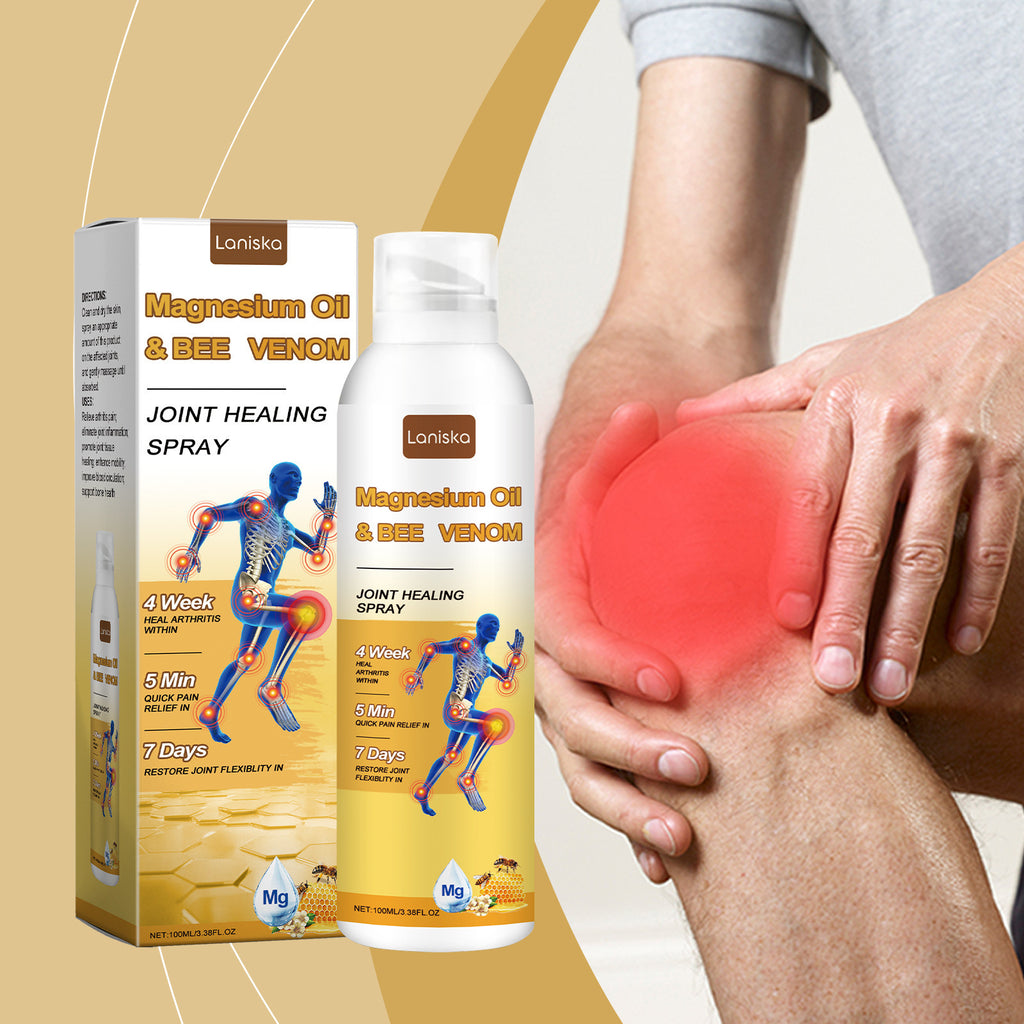 Bee Oil and Bee Venom Joint Repair Spray 100ml - Rapidly alleviates joint discomfort, enhances flexibility, and provides deep nourishing care | Soothes joint muscles, suitable for daily use