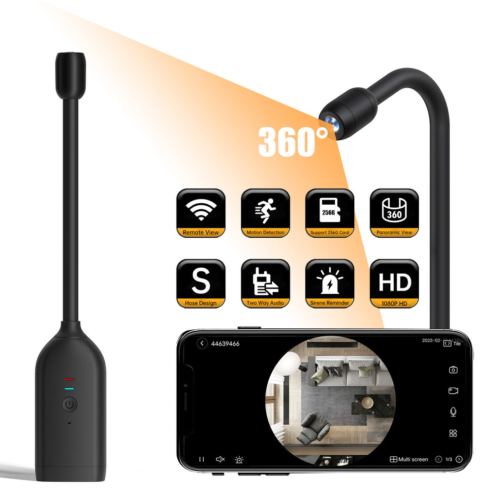 1080P 360 Degree DIY Any Position Mini WIFI Wireless Camera APP DIY Smart Network IP Camera for Monitor Home Inside and Outside Security