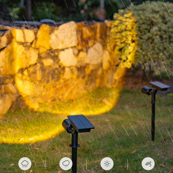 New Solar Spotlight Lawn Lamp available Wall Lamps, 12 hours of lighting, 0 electricity costs, no need to lay wires