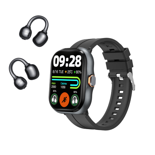 High-end 2 in 1 Smart Watch With Earbuds Smartwatch TWS Bluetooth Earphone Heart Rate Blood Pressure Monitor Sport Watch Fitness Watch
