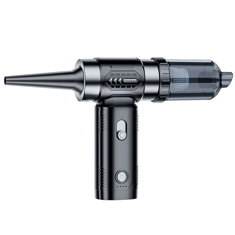 4500KPa 4-in-1 Multi-Function Handheld Blower Vacuum 100,000 RPM Powerful Turbine Fan Performs Vacuuming, Dust Blowing, Inflation, and Suction in One Device