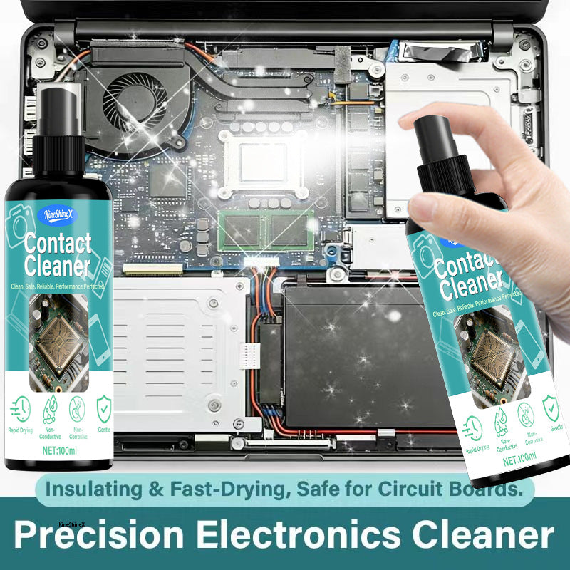 3-Pack Precision Electronic Cleaner, 100 ml/bottle | PCB Cleaning Solution, Motherboard Cleaner, Cell Phone Repair Cleaner—Quick-Drying, Leaves No Residue, Does Not Corrode Electronic Components