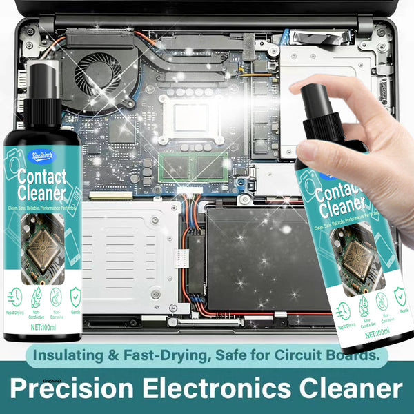 3-Pack Precision Electronic Cleaner, 100 ml/bottle | PCB Cleaning Solution, Motherboard Cleaner, Cell Phone Repair Cleaner—Quick-Drying, Leaves No Residue, Does Not Corrode Electronic Components