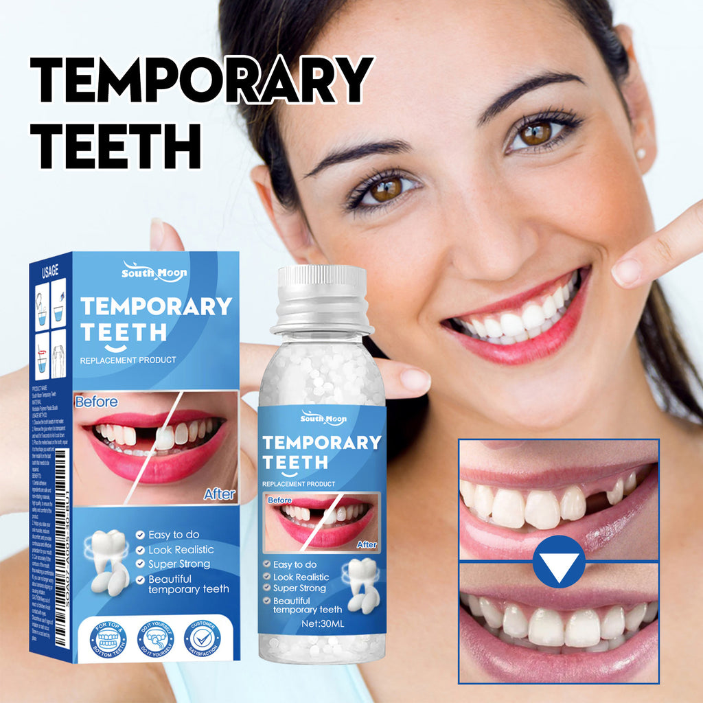 Solid Dental Sealer | Temporary Tooth Restoration Kit | 30 mL Moldable Dental Sealer Beads | Moldable dental sealer beads suitable for damaged, fractured, or missing teeth