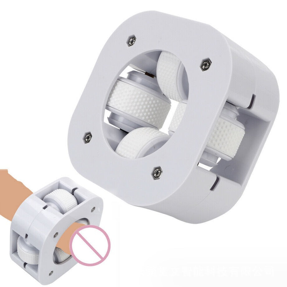 Roller Stamina Training Male Masturbator: Squeeze Roller & Penis Extender for Premature Ejaculation Control & Delay Exercise