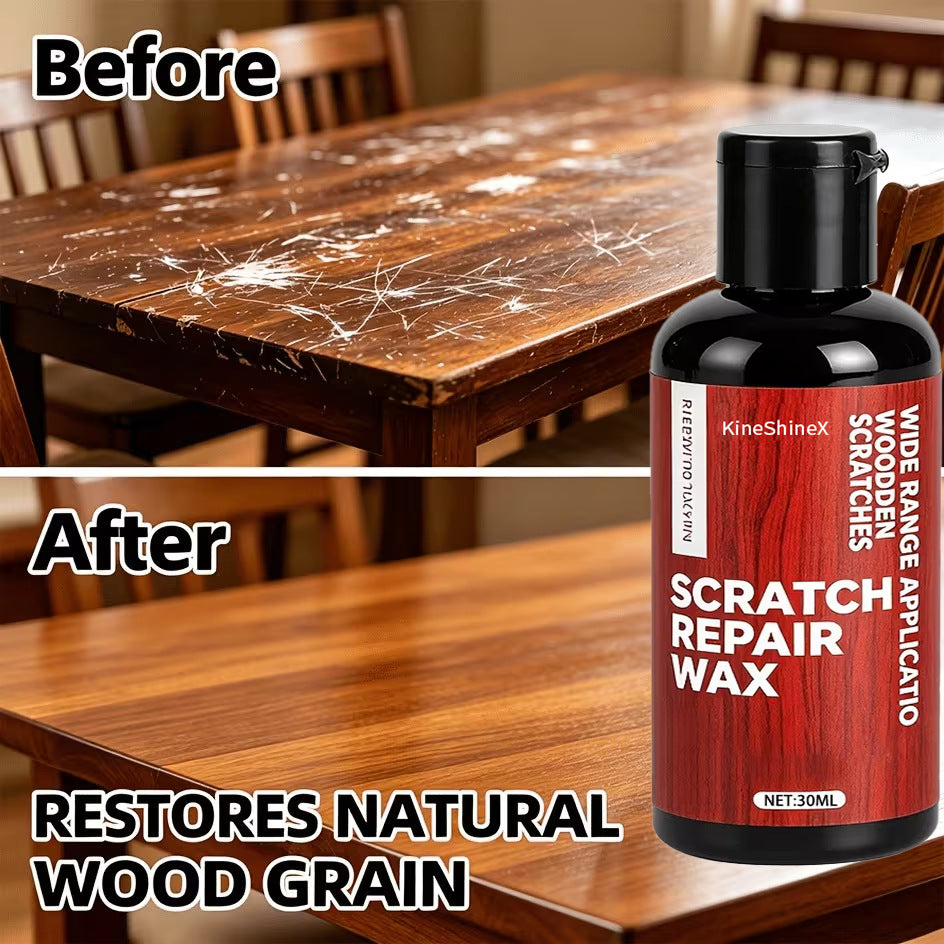 3Pcs Wood Furniture Scratch Repair Wax | 30ml/Pc—The Ultimate Solution for Scratches and Scuff Marks on Tables and Floors