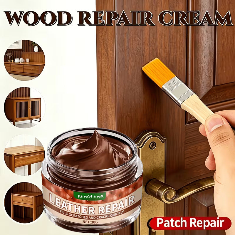 Wood Repair Paste 30g — For filling scratches and holes in wooden floors, doors, and tables