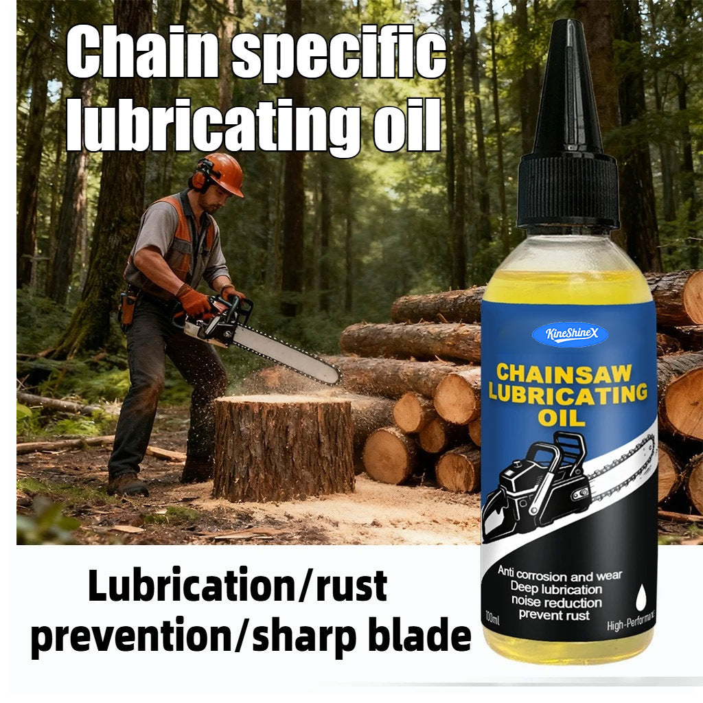3Pcs Specialized Chainsaw Lubricant: Corrosion-Resistant, Wear-Resistant, Noise-Reducing, and Rust-Preventive Suitable for electric saws, gas-powered chainsaws, motorcycle chains, agricultural machinery, and more—extends equipment lifespan