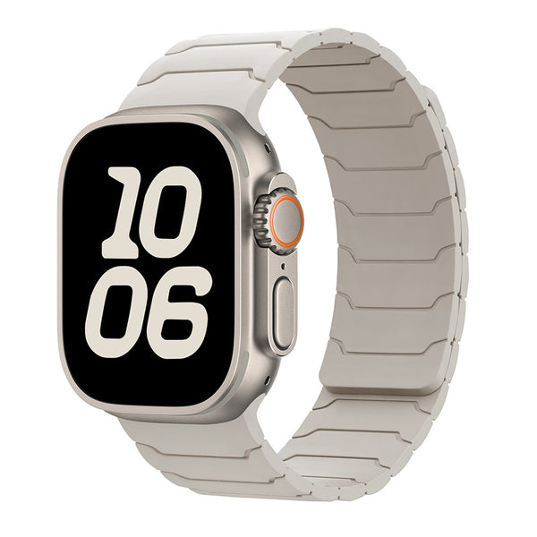 Armor Warrior Silicone Magnetic Watch Strap — Compatible with the Entire Apple Watch Range