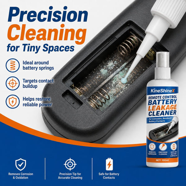 3Pcs 50ML Remote Control Battery Leakage Cleaner  | Remove Corrosion & Battery Residue for Electronic Contact Repair
