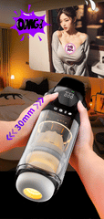 9-in-1 Smart Male Masturbator | App-Controlled Vibration + Thrusting + Suction Trio | Enhances Hardness and Stamina | Easy Clean, Full Size Compatibility