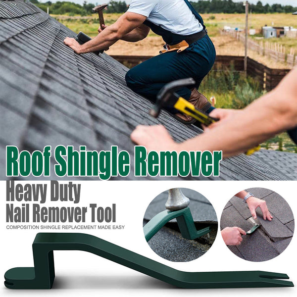 Heavy-Duty Roof Tile Nail Puller｜Professional Composite Tile Removal Tool｜Hammer-Proof Design｜Effortless Nail Removal Without Damaging Tiles｜Essential Roof Repair Tool