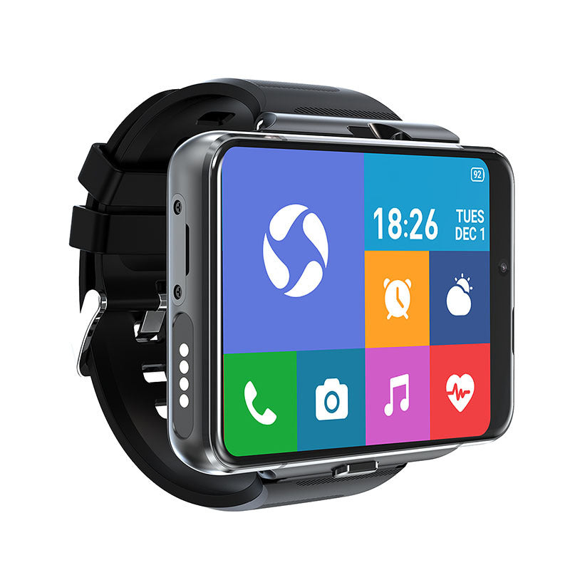 New Large Screen Smart Watch 4G LTE MTK6761 Core 4G RAM 64G ROM GPS WIFI 2.88 Inch Dual Cameras Smartwatch 2300mAh Battery VS DM101