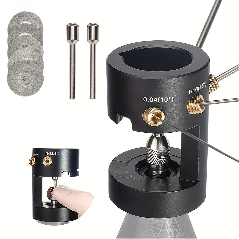 Professional-grade welding electrode grinder｜Multi-functional welding wire grinding head｜Precision angle restoration tool (0.04‘ to 1/8’ multi-specification options available)