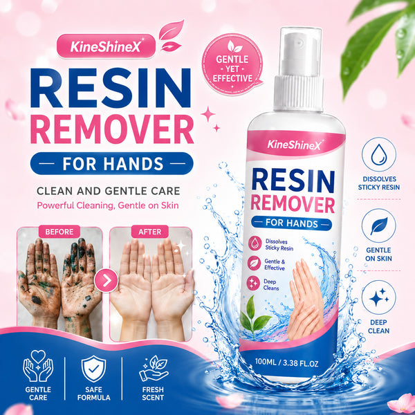 100ML Resin Remover for Hands – Plant-Based Epoxy & UV Resin Cleaner