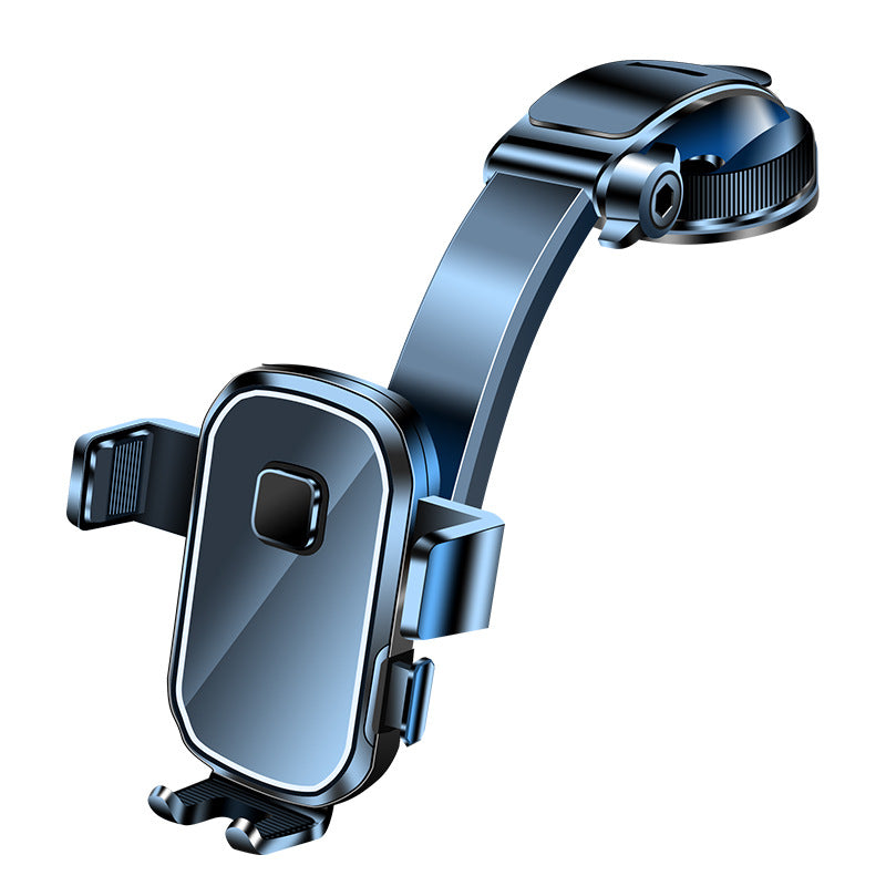 Suction Cup Mobile Phone Holder for Vehicles - Universal fit for dashboard/windscreen, 360° rotation for portrait/landscape adjustment, nano suction cup ensures stable anti-shake, one-touch clamping for one-handed removal, suitable for 4.7-7 inch phones
