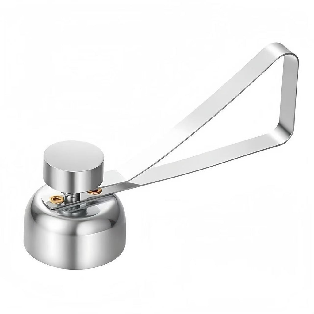 2Pcs 304 Stainless Steel Egg Cracker Small+Large Set Effortless Egg Cracking Preserves Shape Without Shell Fragmentation