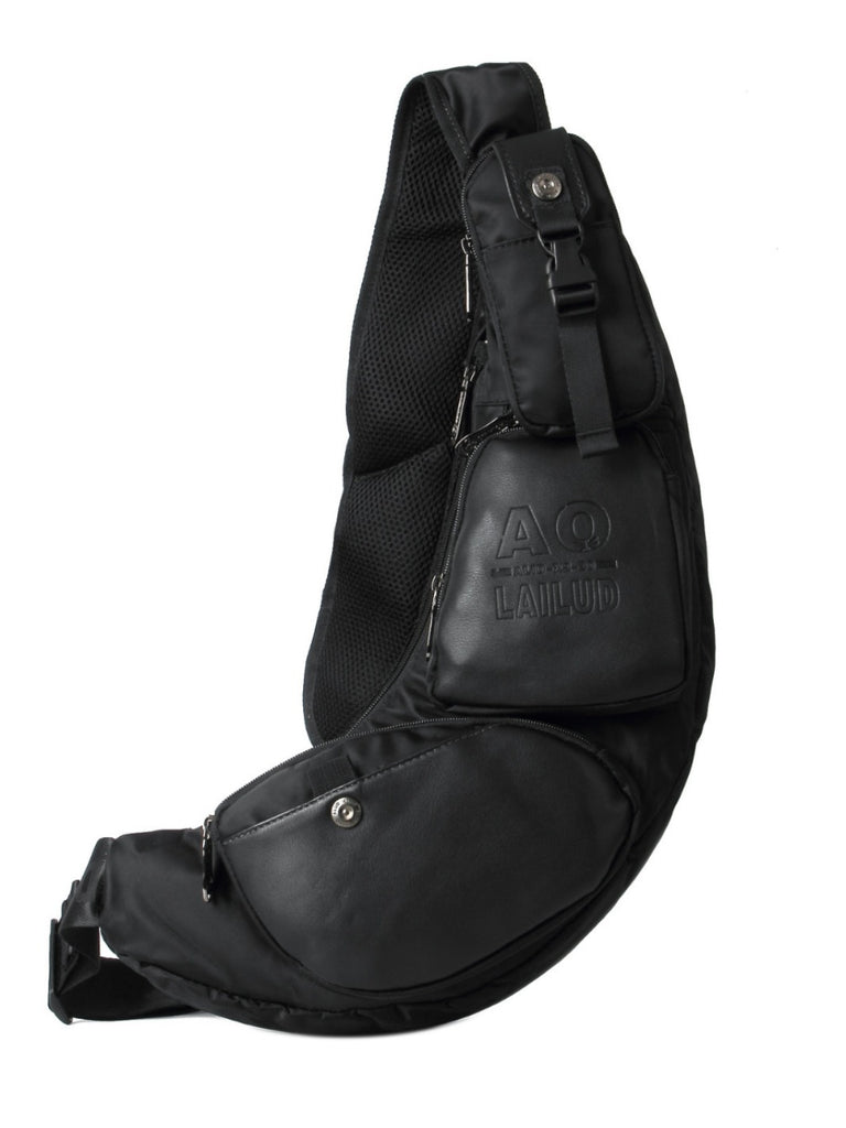 Retro Crescent-Shaped Crossbody Bag | Waterproof Canvas Multi-Functional Large-Capacity Outdoor Bag