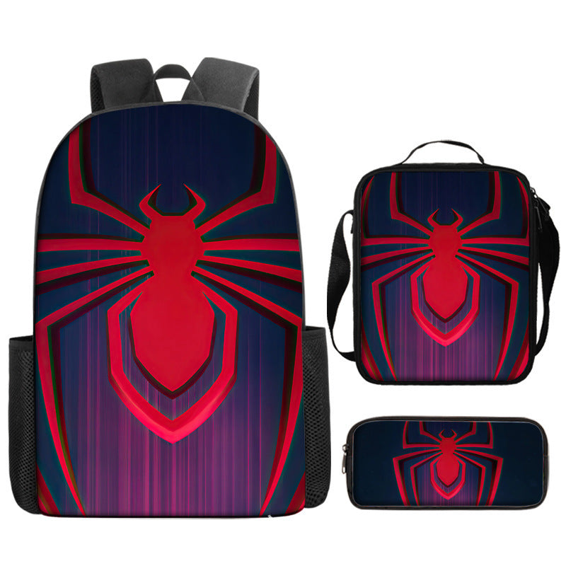 3-Piece Classic Anime Hero Backpack Set 22 Designs to Choose From
