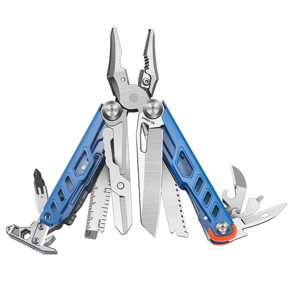 22-in-1 EDC Multi-Purpose Nail Puller Tactical Pliers Portable Foldable Pliers Outdoor Car Knife Combination Tool