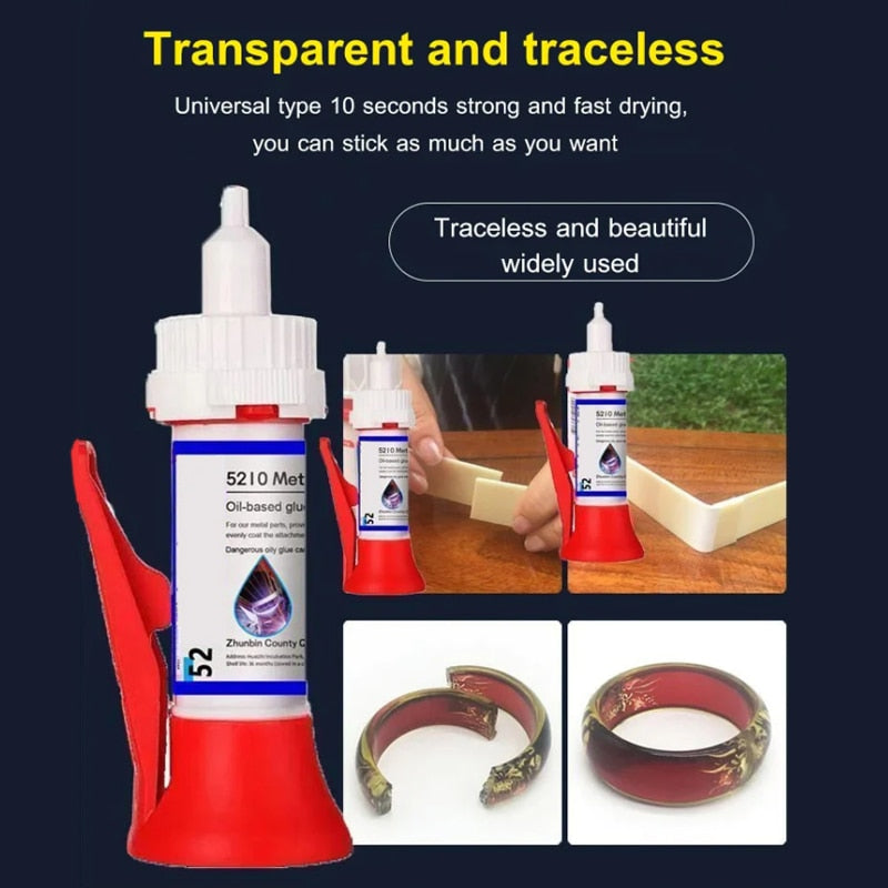 2Pcs Strong Welding Agent Universal Adhesive Shoe Repair Metal Ceramic Plastic Glass Powerful Solder Multi-Material Repair Adhesive