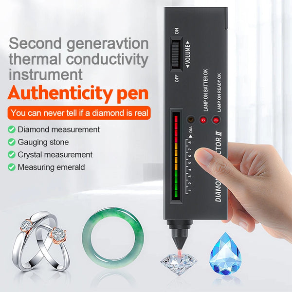 Diamond Tester High Accuracy Diamond Tester Pen Jewelry Diamond Tester Professional Diamond Selector Diamond Tester Kit