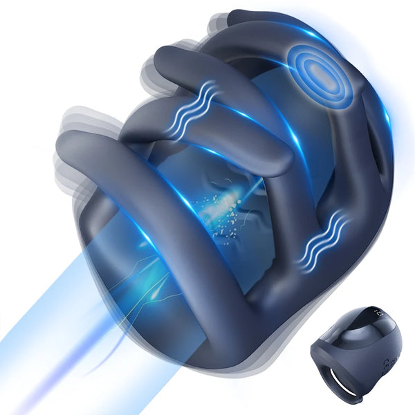 Automatic Massage Masturbator for Men Penis Training Vibrator Glans Trainer Stimulator Massager Lasting Delay Endurance