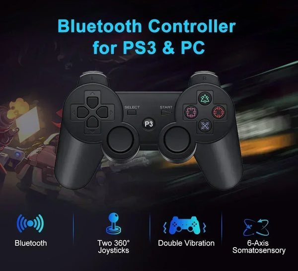 New For SONY PS3 Controller Support Bluetooth Wireless Gamepad For Play Station 3 Joystick Console For PS3 Controle PC