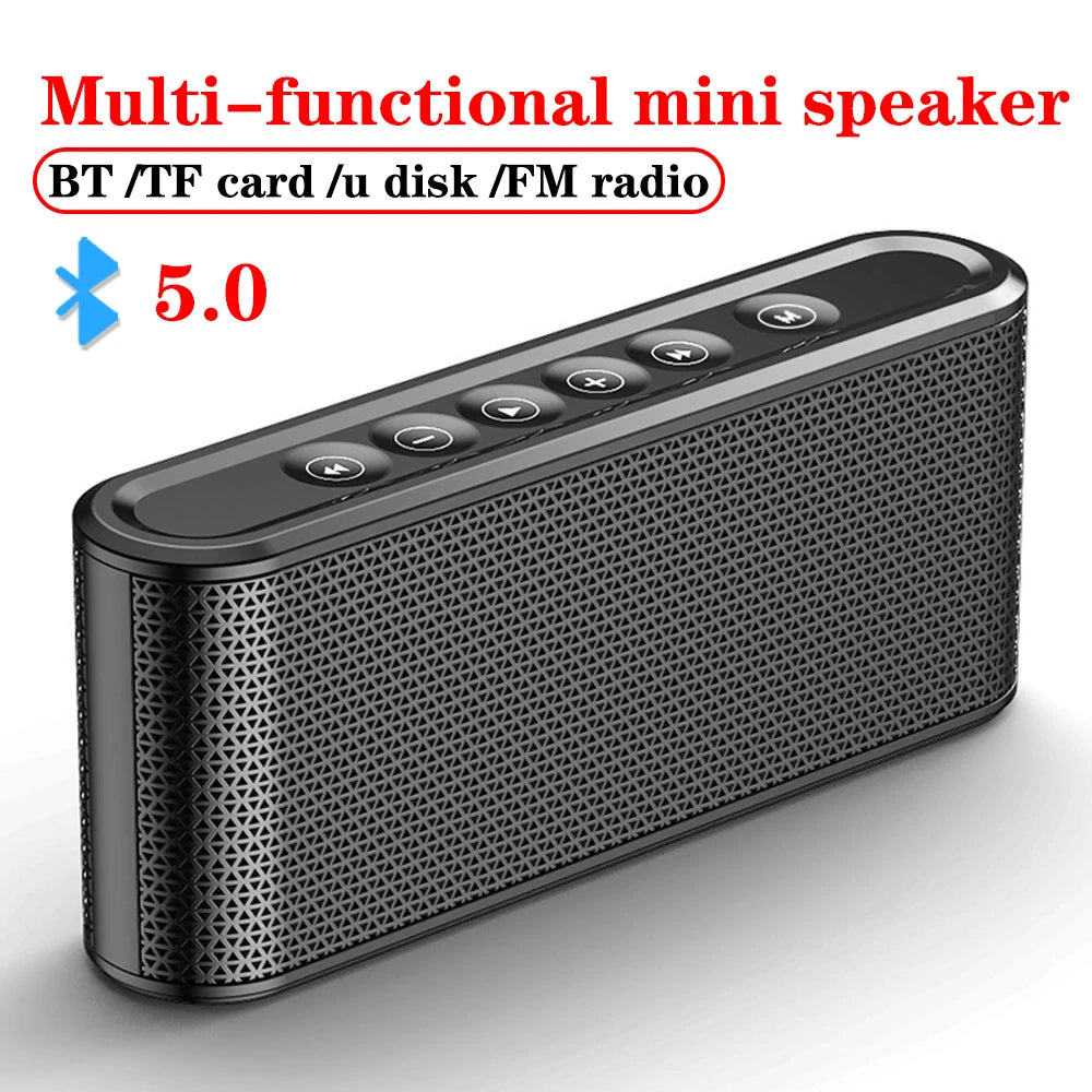 Multifunctional Wireless Dual Speaker Subwoofer Bluetooth Speaker Radio 8000mAh Charging Po TF Card USB Disk Speaker