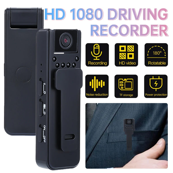 HD 1080P Video Recorder WIFI Security Camera Night Vision Body Worn Camera Digital Mini Camera Portable DV Camcorder