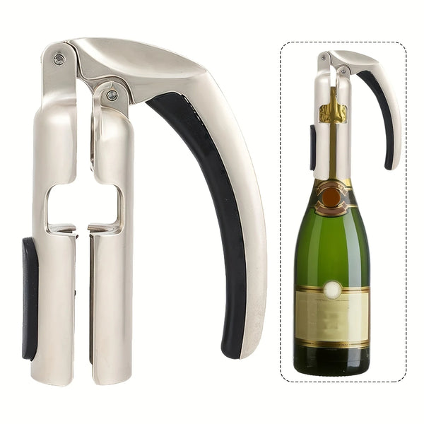 Champagne Bottle Opener and Cork Puller Sparkling Wine Bottle Opener