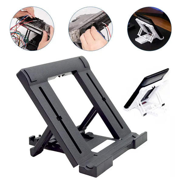 Multifunctional Foldable Phone and Tablet Stand | Multi-angle Adjustable, Non-slip and Sturdy, Suitable for 7–11-inch Devices | Ideal for Both Maintenance and Everyday Use