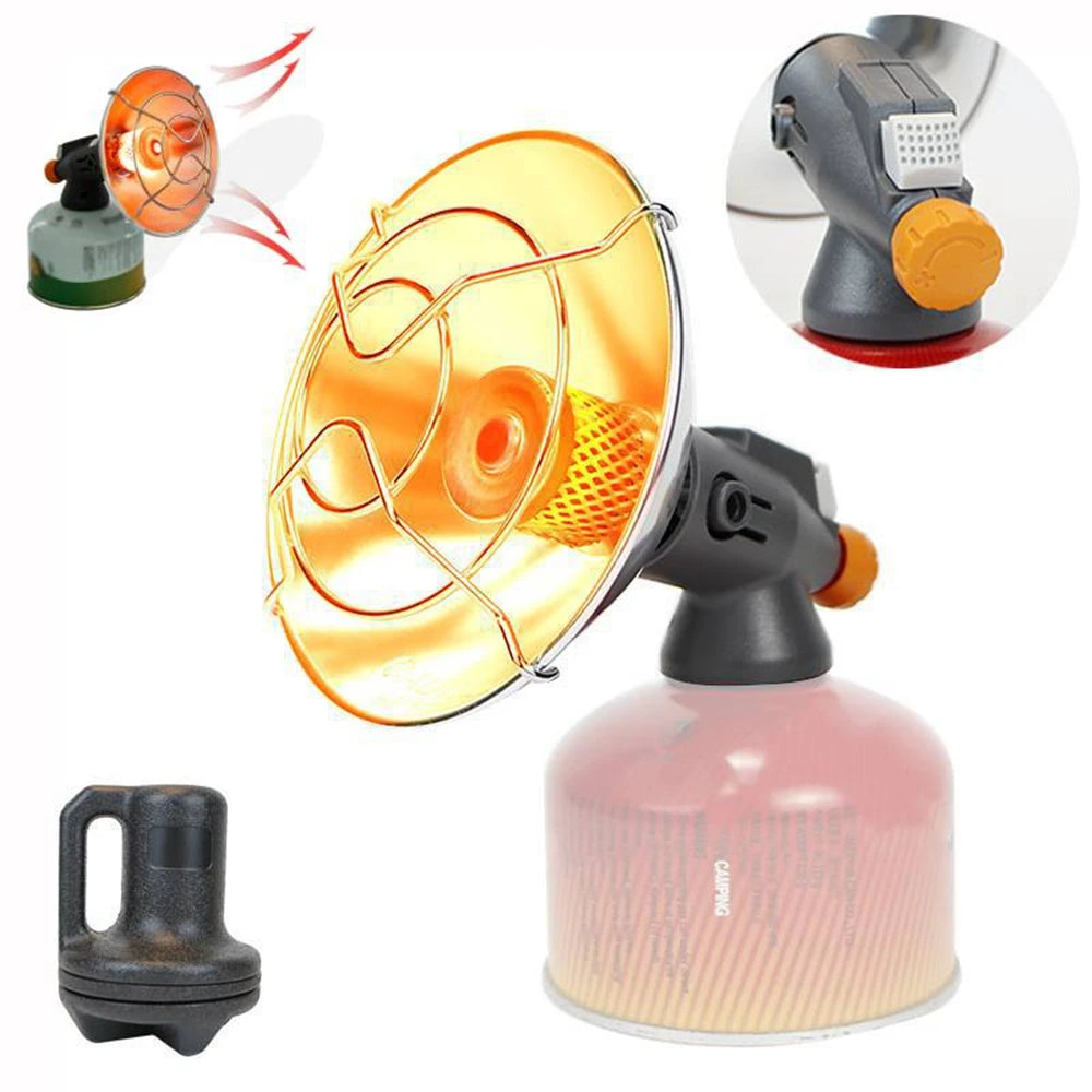 Newest Outdoor Camping Butane Cans Heater Stove Portable Piezo Ignition Gas Heater Warmer Heating Stove for Backpacking camping accsesories