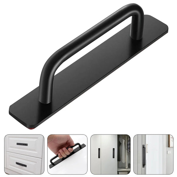 Household Self-adhesive Handles For Non-punched Door Handles Multi-purpose Handle Simple And Modern Small Handles Cabinet Pulls