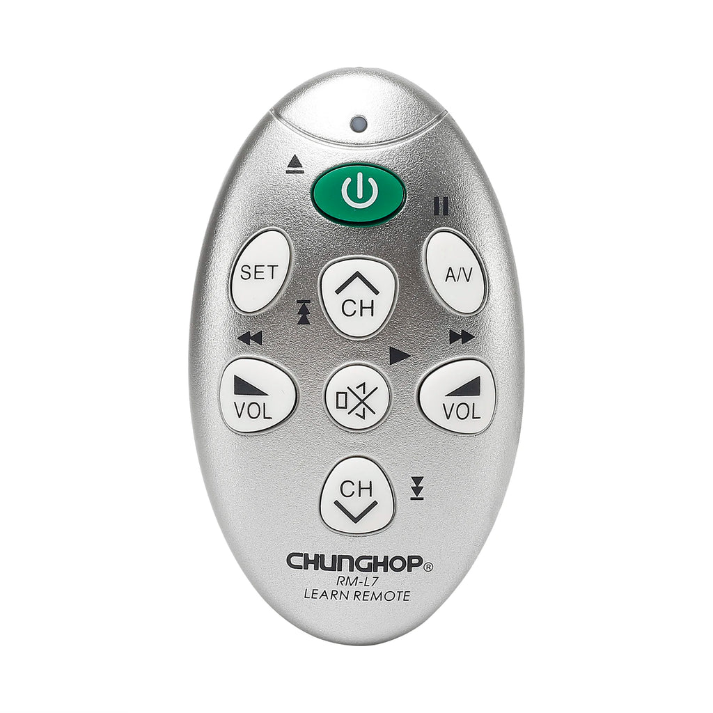 Mini Universal Infrared Learning Remote Control Use for TV/SAT/DVD/CBL/DVB-T Copy Function Replacement CHUNGHOP RM-L7