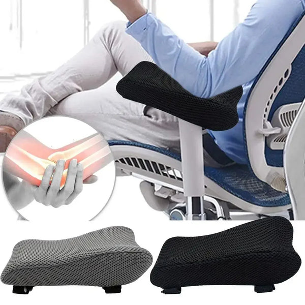 Arm Pads For Chairs Memory Foam Elbow Cushion Arm Rest Cover Enhance Posture Support Chair Elbow Pads with Adjustable Straps