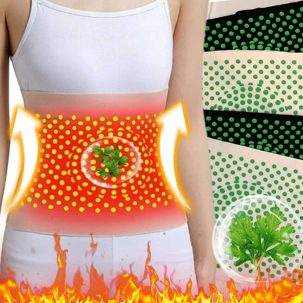 Self-Heating Mugwort Therapy Waist Body Shaping Waist Protector Trainer Tummy Control Sweat Fitness Workout Shaper