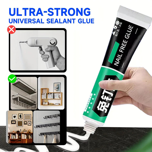 60ML All Purpose Super Glue Quick Drying Glue Strong Adhesive Sealant Fix Glue Nail Free for Stationery Glass Metal Ceramic