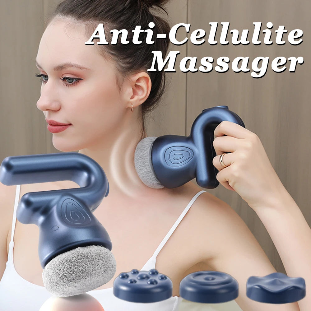 Full Body Muscle Massage Relax Pain Relief High Power Wireless High Frequency Vibration Masajeador Fitness Slimming Anti Cellilute Fat Burner
