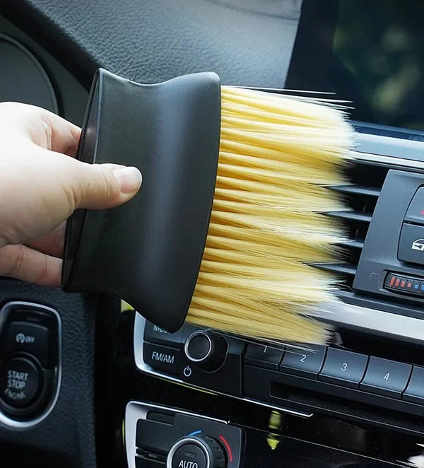 Dust Removal Brush Air Conditioning Outlet Car Wash Dust Collector Large Brush with Good Elasticity Cleaning Accessories