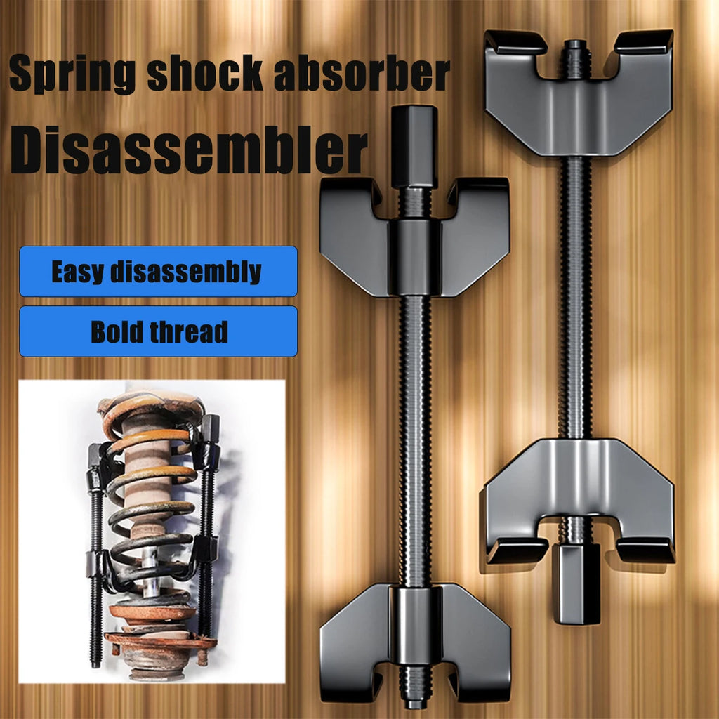 2Pcs 28CM /38CM Car Motorcycle Suspension Spring Compressor Heavy Duty Disassembly and Assembly Tool 1/2" Drive Compress the Coil Spring