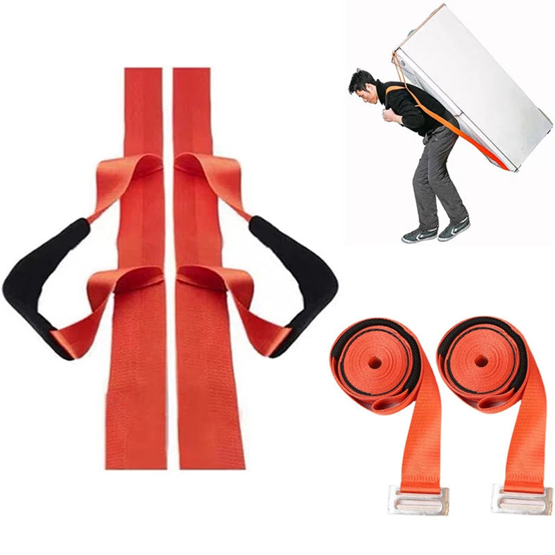 2Pcs Adjustable Moving and Lifting Straps for One Person, Single Lifting and Moving Belt for Bulky Objects for Home Office Company