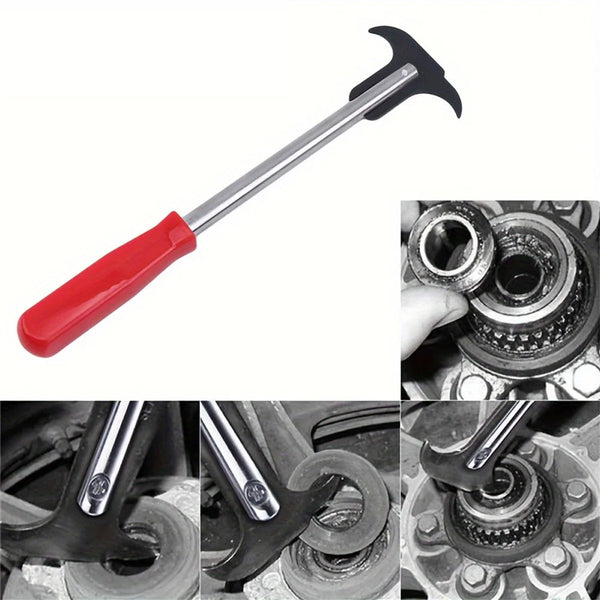 Double Head Oil Seal Puller Car Repair Tool Hand Wrench for Oil Seal Removal Professional Auto Maintenance Screwdriver Wrench