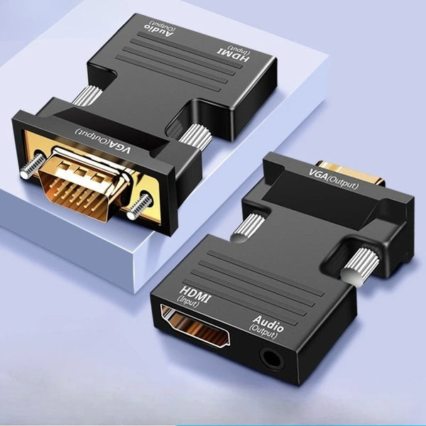 HDMI To VGA High-definition Video Adapter, Computer To Set-top Box, Projector, TV Monitor Computer Peripherals
