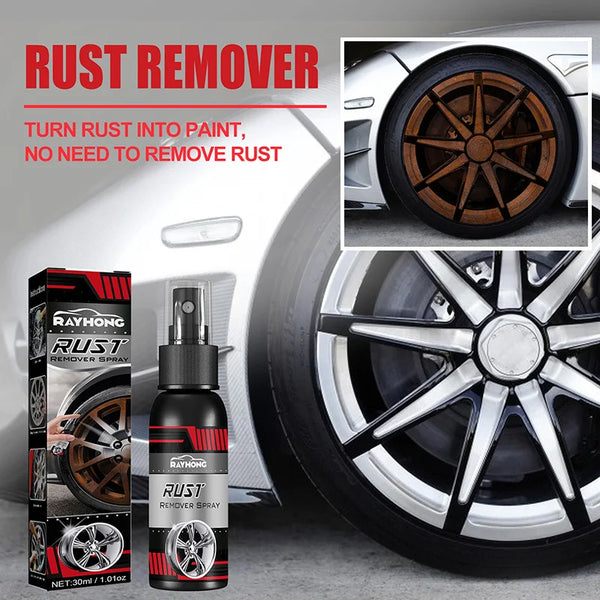 30ML Rust Inhibitor Rust Remover Metal Chrome Paint Clean Anti-rust Lubricant Maintenance Iron Powder Cleaning