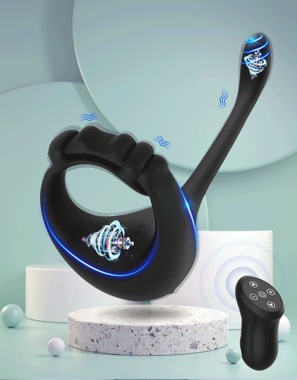 Male Prostate Massager Sperm Lock Ring Penis Stimulator Masturbator Sex Toy for Men Couple Remote Cock Vibrator Anal Butt Plug