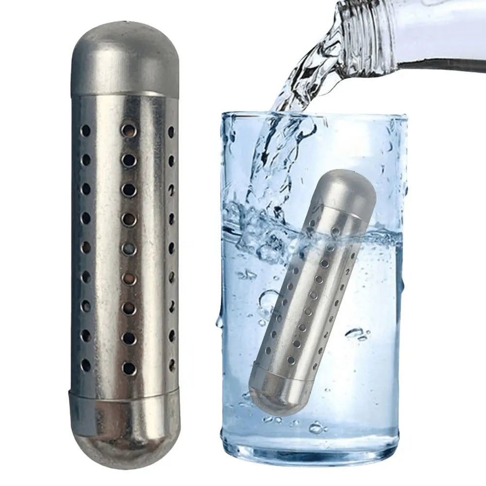 Alkaline Water Stick PH Alkalizer Ionizer Portable Hydrogen Mineral Purifier Naturally Increases PH Levels and Decreases ORP